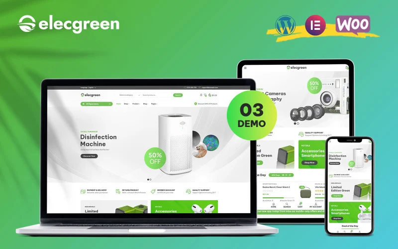 قالب Elecgreen